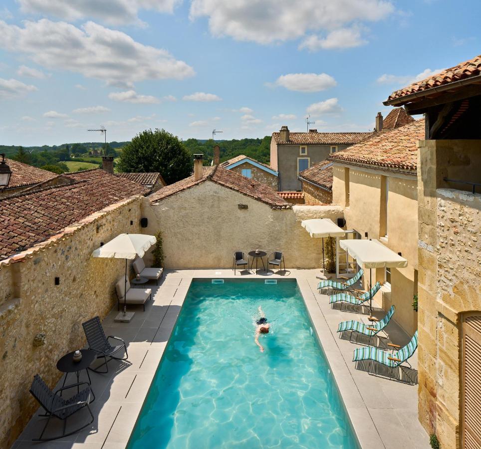 Hotel Le Chevalier Bleu Monpazier Kültér fotó
