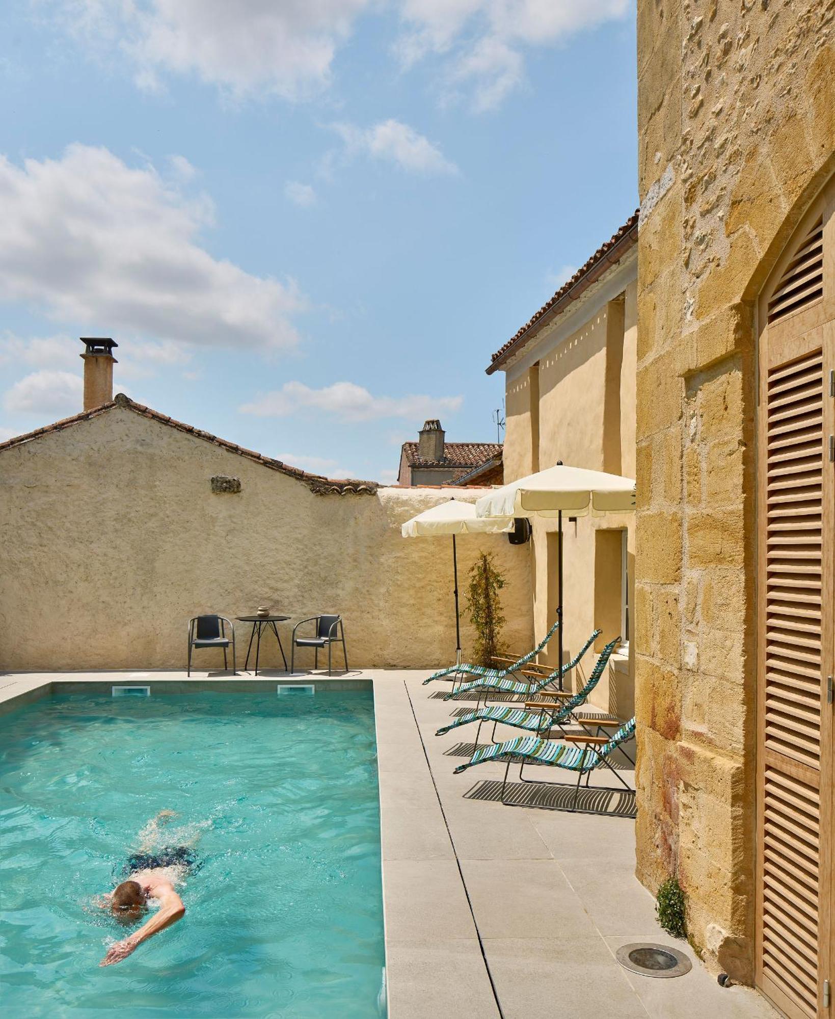 Hotel Le Chevalier Bleu Monpazier Kültér fotó
